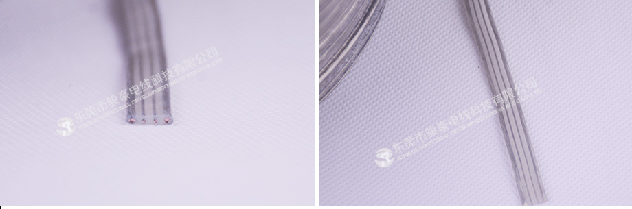 透明硅膠并排線產(chǎn)品圖