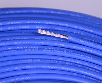 200度單芯硅膠耐高溫電線