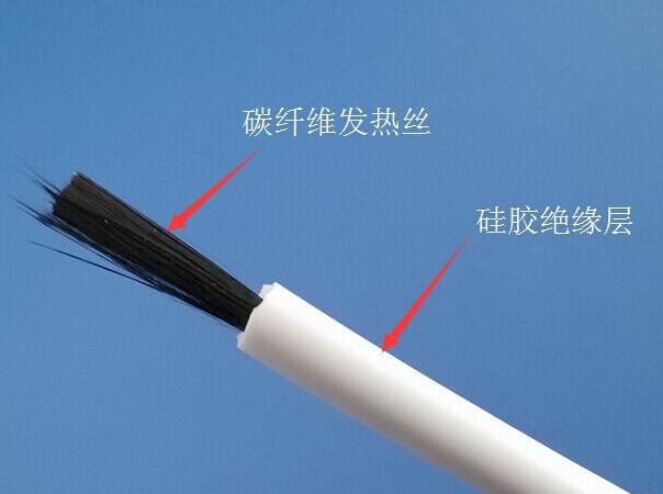 碳纖維發(fā)熱線產(chǎn)品結(jié)構(gòu)圖