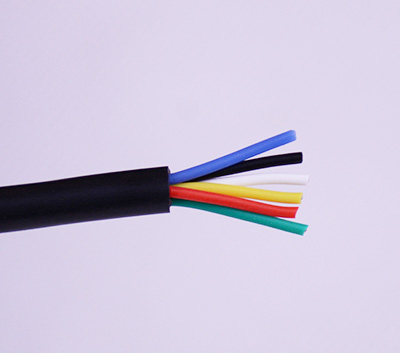 6芯0.12平方硅膠電線