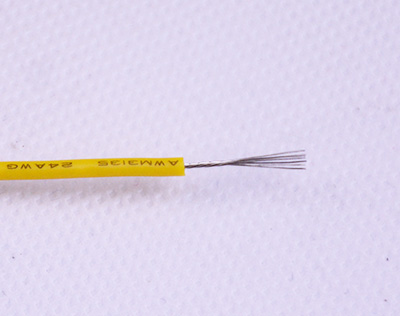 UL3135 24awg先絞后鍍硅膠線