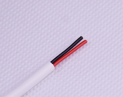 白色2芯硅橡膠護(hù)套線