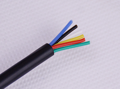 6芯0.12平方硅膠+PVC護套線