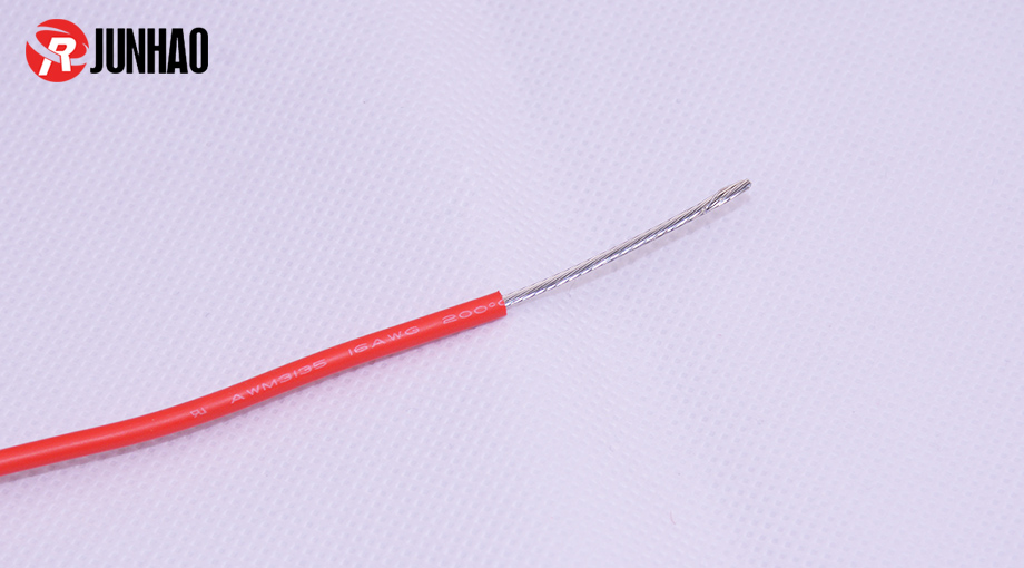 耐高溫硅膠電子線產品圖