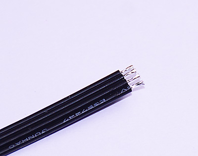 線束加工4并排硅膠浸錫線