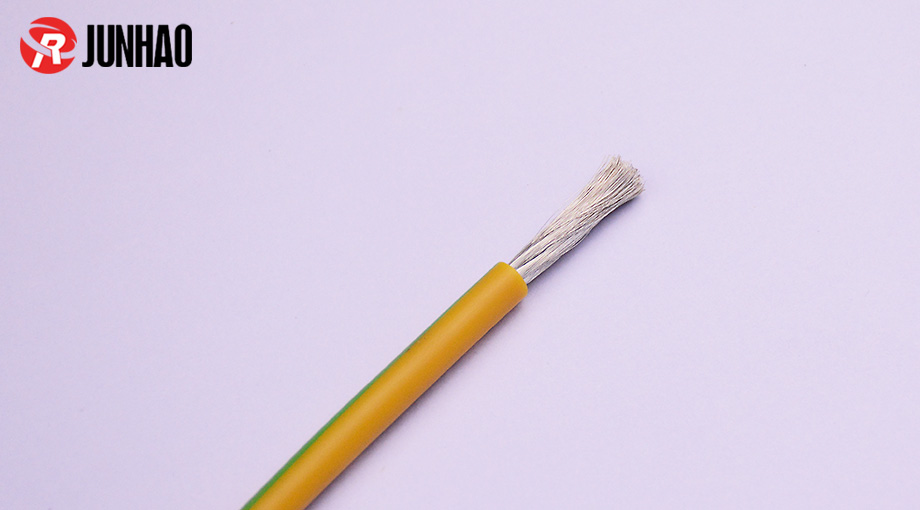 5平方10awg單芯高溫硅膠線黃綠色產(chǎn)品圖