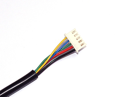 耐高溫鐵氟龍+硅膠5pin端子頭電源線(xiàn)加工