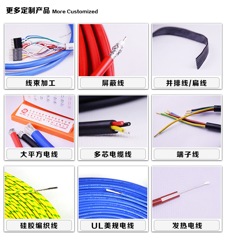 耐高溫電線產(chǎn)品定制