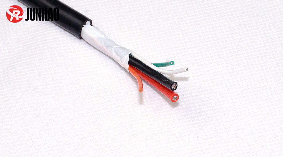 耐油抗高溫內(nèi)鐵氟龍外硅膠護(hù)套線產(chǎn)品圖