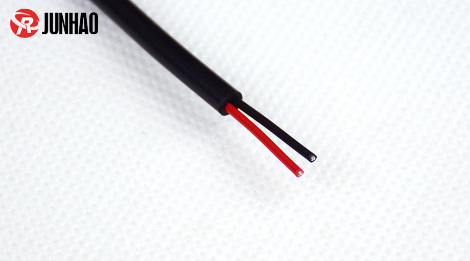 2芯22AWG內(nèi)鐵氟龍外硅膠護(hù)套線產(chǎn)品圖